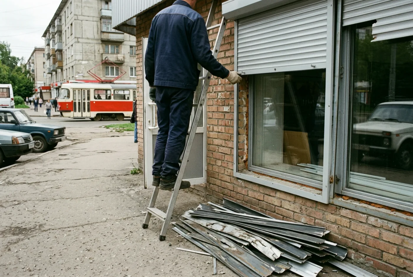 Замена рольставней в Первоуральске